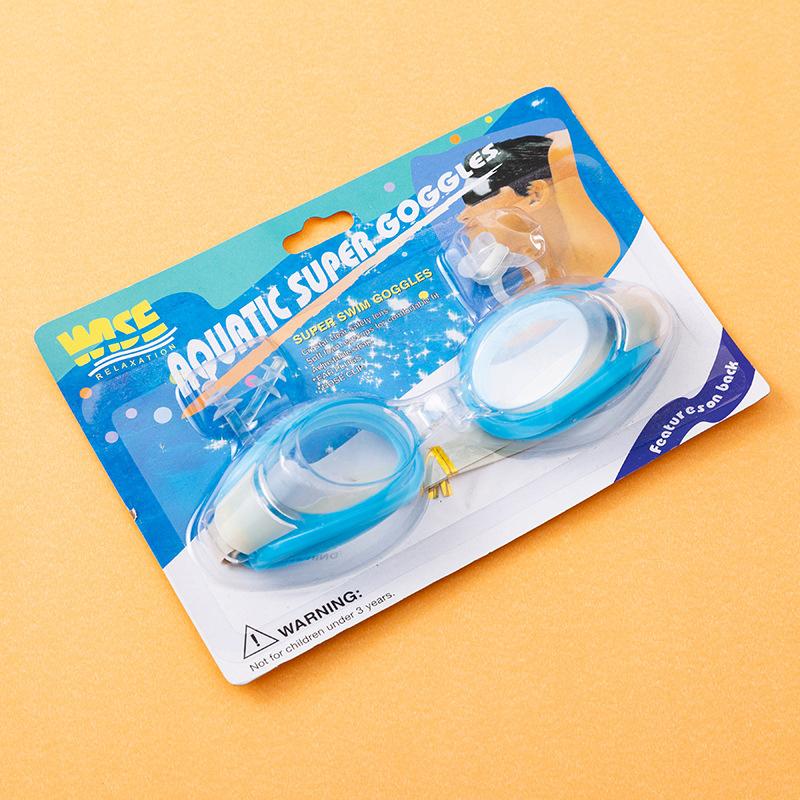 Anti Fog Swimming Goggles Waterproof Hd Swim Pool Water Sport Adjustable Adult Children Silicone Diving Surfing Eyewear With Box