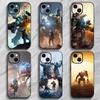 Научно-фантастический шутер T-Titanfall 2 Чехол для телефона Черный Матовый Тонкий Чехол для телефона Для iPhone17 16 15 14 13 ProMax