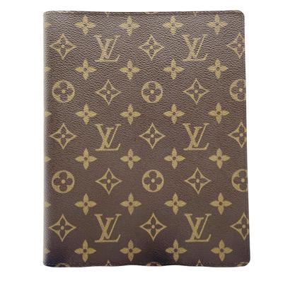Louis Vuitton Монограмма Ежедневник Блокнот для записей Обложка для блокнота Холст с монограммой Б/у