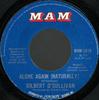 7inch Record GILBERT O'SULLIVAN - Alone Again (Naturally) MAM3619 MAM 1972 US Rock Used