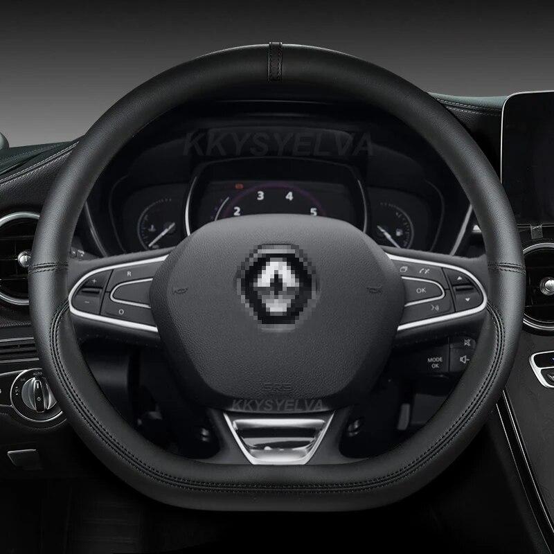 Чехол на руль автомобиля для Scenic Clio Laguna 2 3 4 5 Kangoo Fluence Megane Trafic Talisman Twingo Kaptur аксессуары