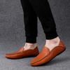 Soft Genuine Leather Shoes Men Comfortable Men Loafers Casual Shoes Men Flats Hot Sale Driving Lightweight Shoes Moccasins Plus