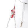 Les Trésors De Lily [H9857] - Red 'Mangas' Designer Long Necklace