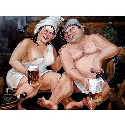 5D DIY алмазная живопись мультфильм «схема купания» набор для вышивки крестом полная дрель круглая алмазная вышивка мозаика кристалл домашний декор