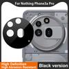 Для телефона Nothing Phone 3a Pro 5G стекло IMAK высокой четкости стеклянная пленка для объектива черная версия