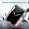 Чехол для Apple Watch Case 44 мм 40 мм 42 мм 38 мм iWatch серия SE 6 5 3 Аксессуары Защитная пленка для экрана Apple watch 8 7 45 мм 41 мм Case