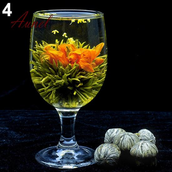 Smart 4 Different Balls Skin Whiting Immunity Improving Anti-Aging Blooming Tea Gift