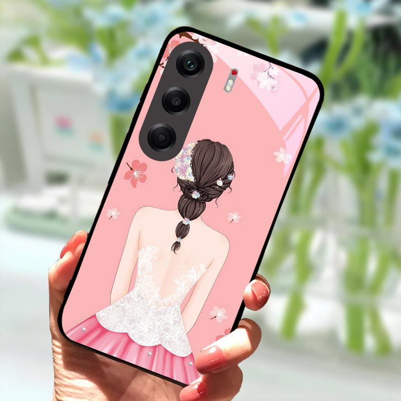 Чехол для телефона Tecno Camon40 40Pro 4G, модный, из закаленного стекла, противоударный, для Tecno Camon 40 Pro, чехол CM6 Funda