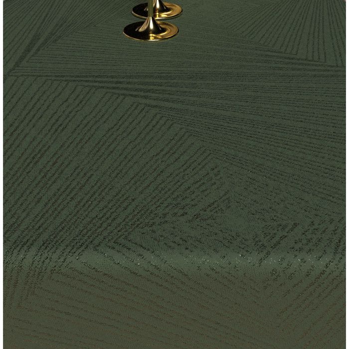 Nappe rectangle anti-tâches 150x300 cm LUXURY vert, par Soleil d'Ocre