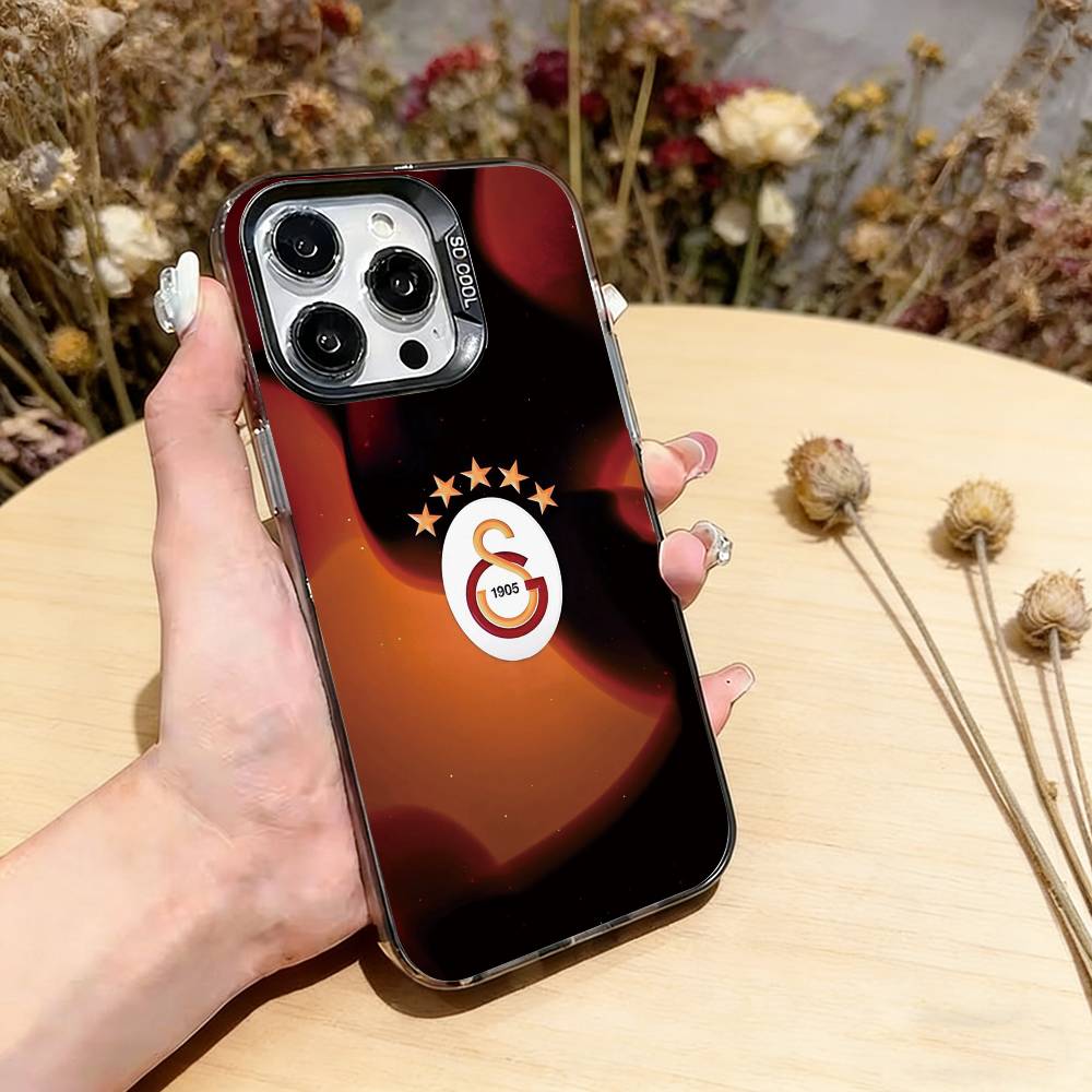 G-Galatasaray-y SK Чехол для телефона iPhone 17,16,15,14,13,12,11 Plus,Pro Max,XS,Разноцветный Серебристый Черный Чехол