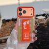 Роскошный новый "Модный" чехол в стиле WBC с ремешком-петлей для iPhone 17 16 15 14 13 Pro Max 17AIR, противоударный, матовый, жесткая крышка