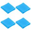 50Pcs Finger Sleeve Silicone Soft Thin Universal Finger Protector Instrument Accessories Sky Blue