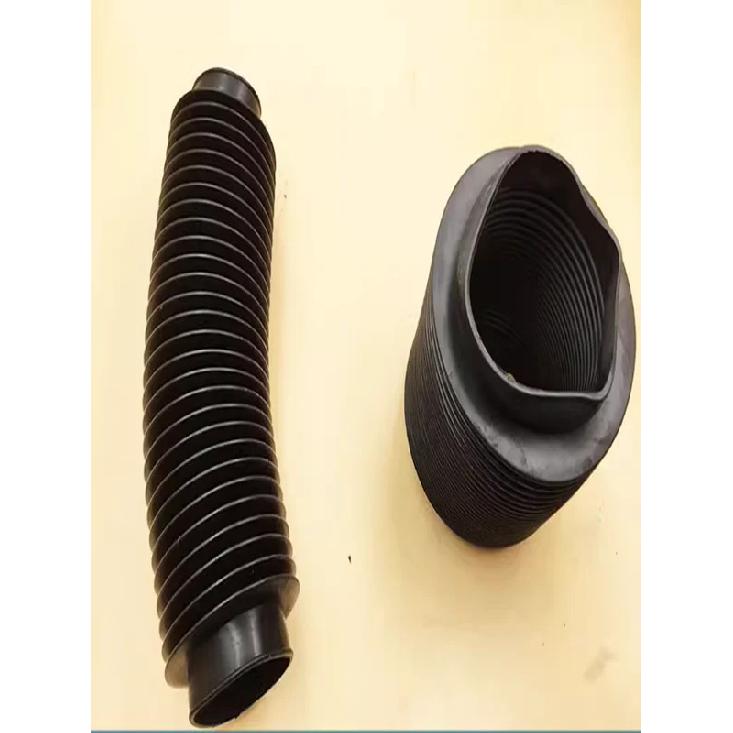 1x Гибкий гофрированный резиновый кожух, формованный сильфон, резина, нитрил, маслостойкий, пылезащитный, трубки и шланги, НОВЫЙ