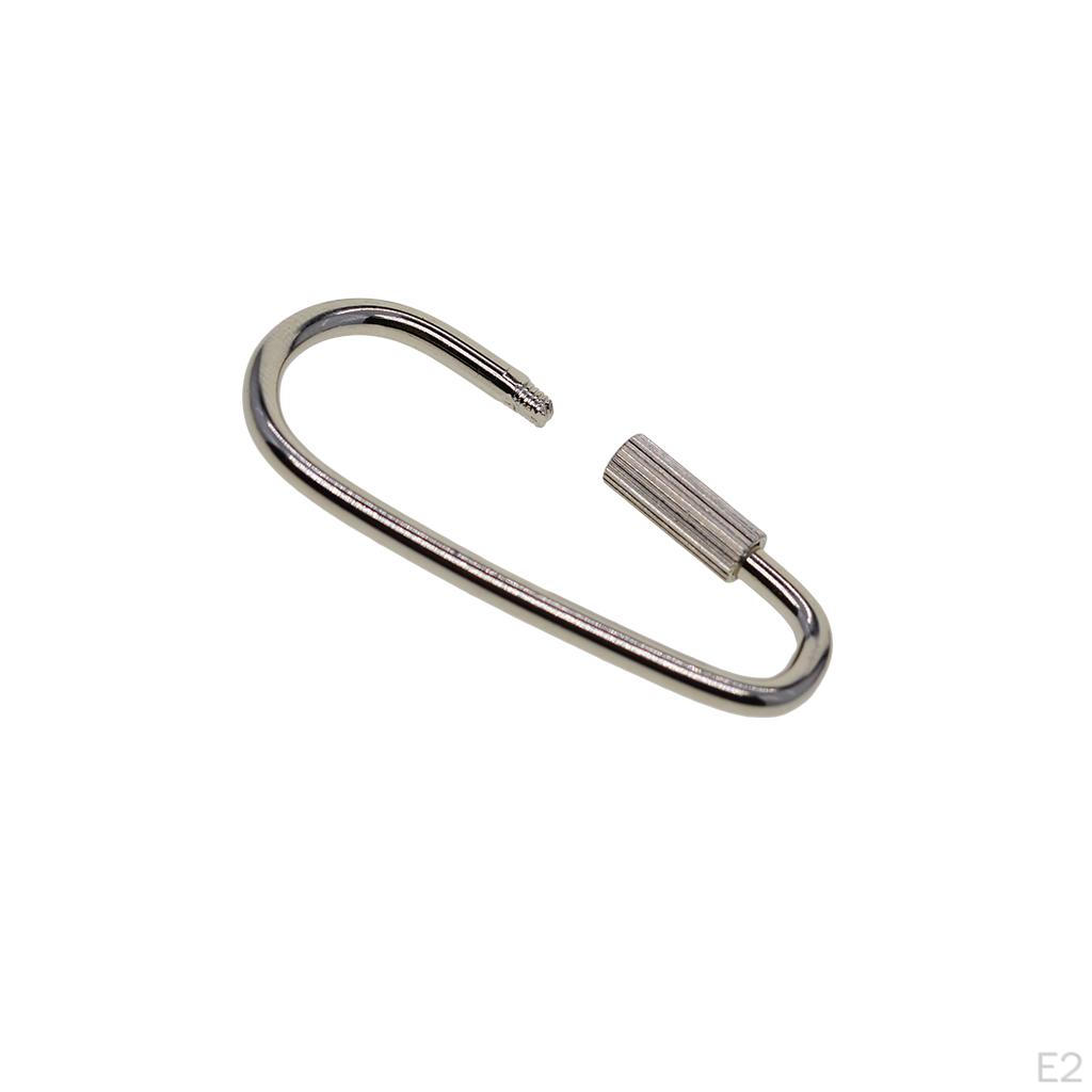 10 шт. брелок для ключей с винтовым замком