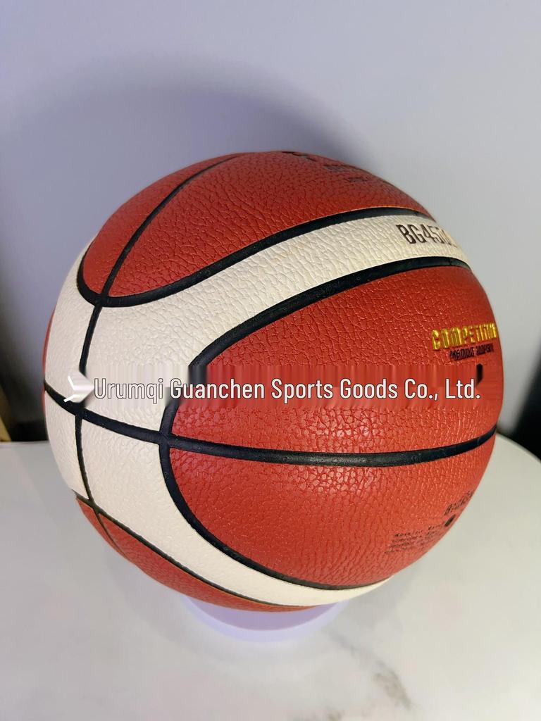 Durable PU BG4500 Size 7 Standard Indoor Competition Basketball for Adults