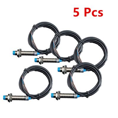 5 шт. Индуктивный датчик приближения LJ12A3-4-Z/AY Переключатель PNP NC DC6V-36V Длина 1,2 м
