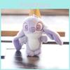 Adorable Plush Stitch Keychain Ultra Soft Stuffed Animal Backpack Charm 14cm