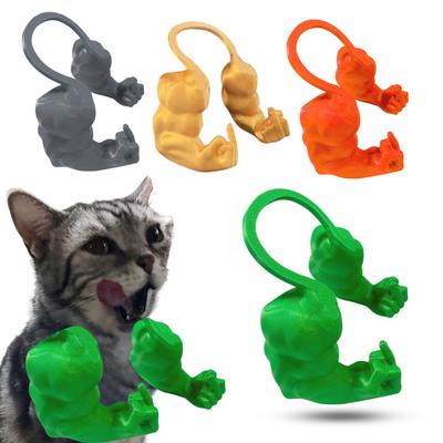 Костюм кота-мускула для руки, 3D-печать, реквизит для питомца, подвесная рука, смешной аксессуар для косплея супергероя для вечеринки по случаю дня рождения