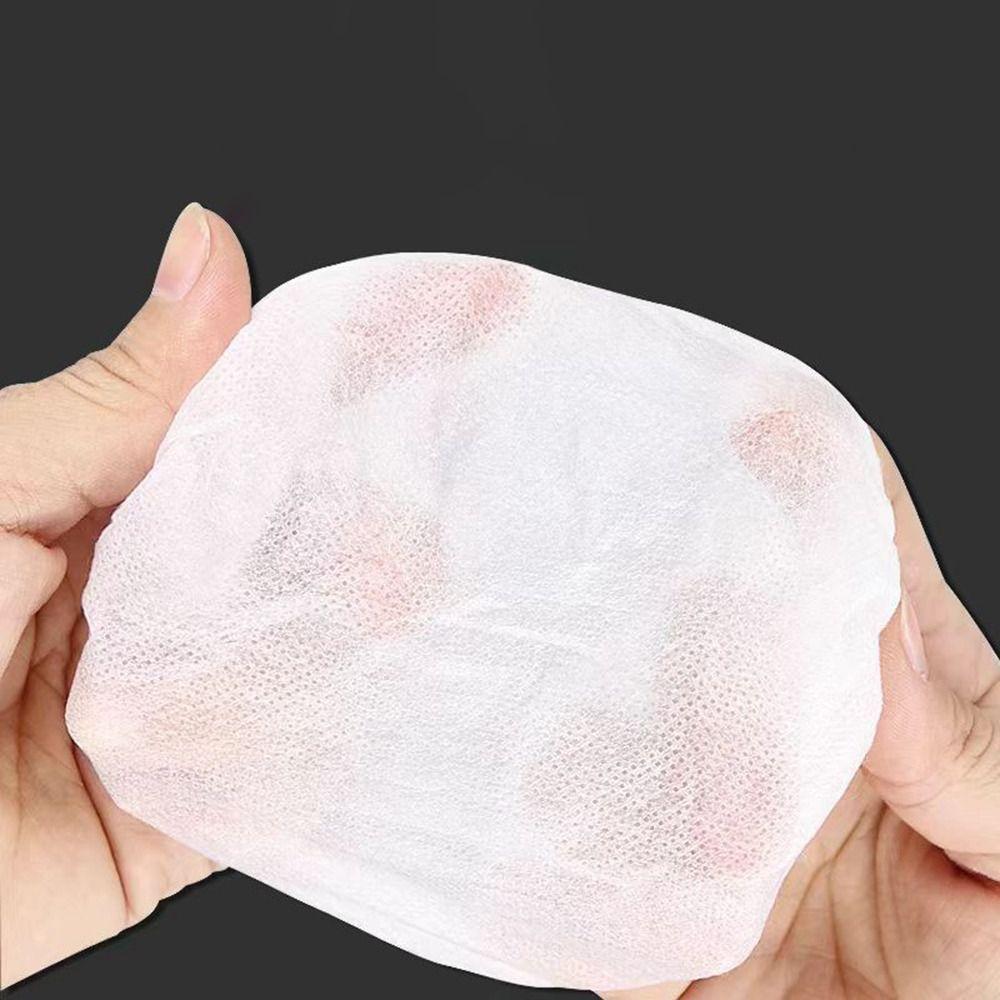 100Pcs/Bag Disposable Headphone Cover Nonwoven Sweat-proof Microphone Covers Highly Elastic Dirt-proof Microphone Protective Cap