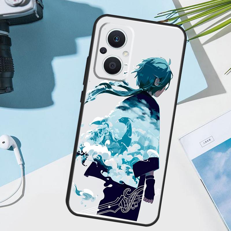 Genshin Impact Kaeya Case For OPPO Reno 13F 13 12 11 F 8T 7 8 10 Pro OPPO Find X8 X6 Pro X3 X5 Lite Cover Funda
