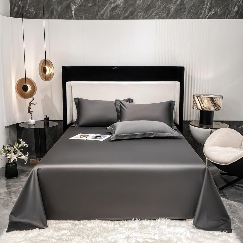 Роскошная простыня из 1000TC египетского хлопка, плоская/на резинке, Elegant Comfort Premium, гостиничного качества, 1 шт., покрывало, не мнется, легко стирается