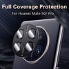 Camera Lens Full Metal Protector Glass For Huawei Mate 50 Mate50 Pro 50Pro / 50E Phone Anti-scratch Protective Film Accessories