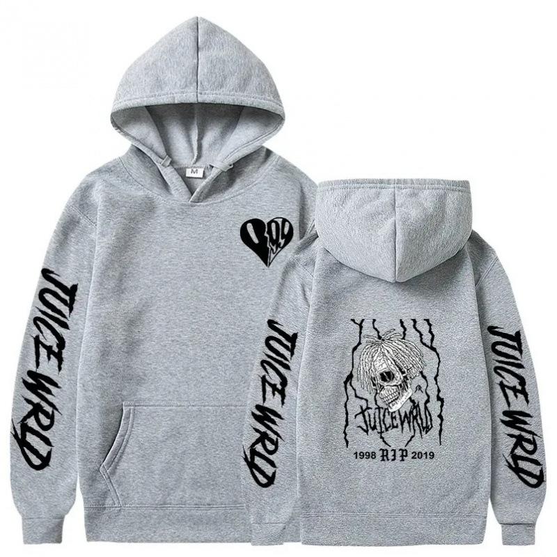 Juice Wrld Men Hooded Sweatshirt Pullover Casual