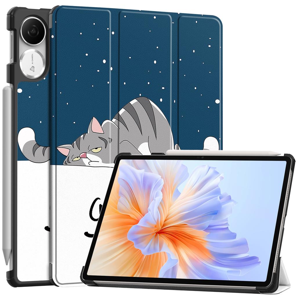 For Honor Pad V9 Case Pattern Print Leather Stand Tablet Cover