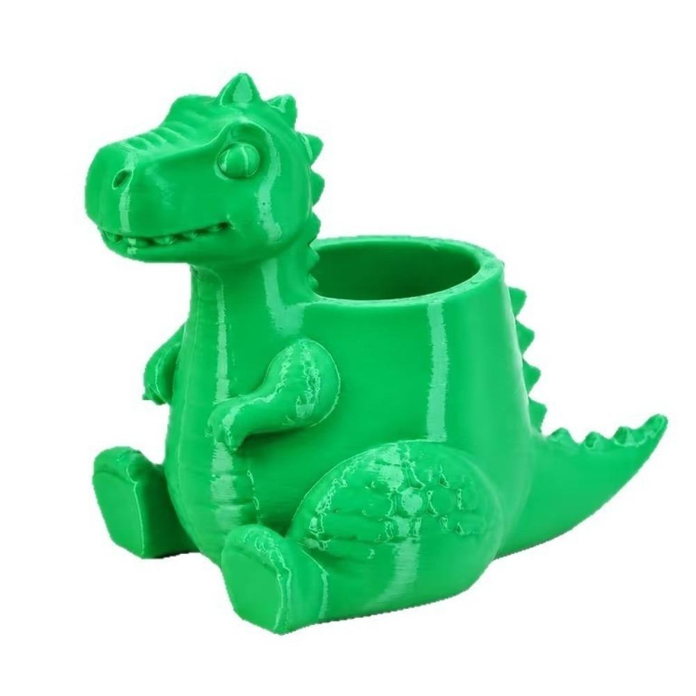 Cute Dinosaur Pen Holder 3D Printed Dinosaur Succulent Planter Stationery Stand  Office Supply