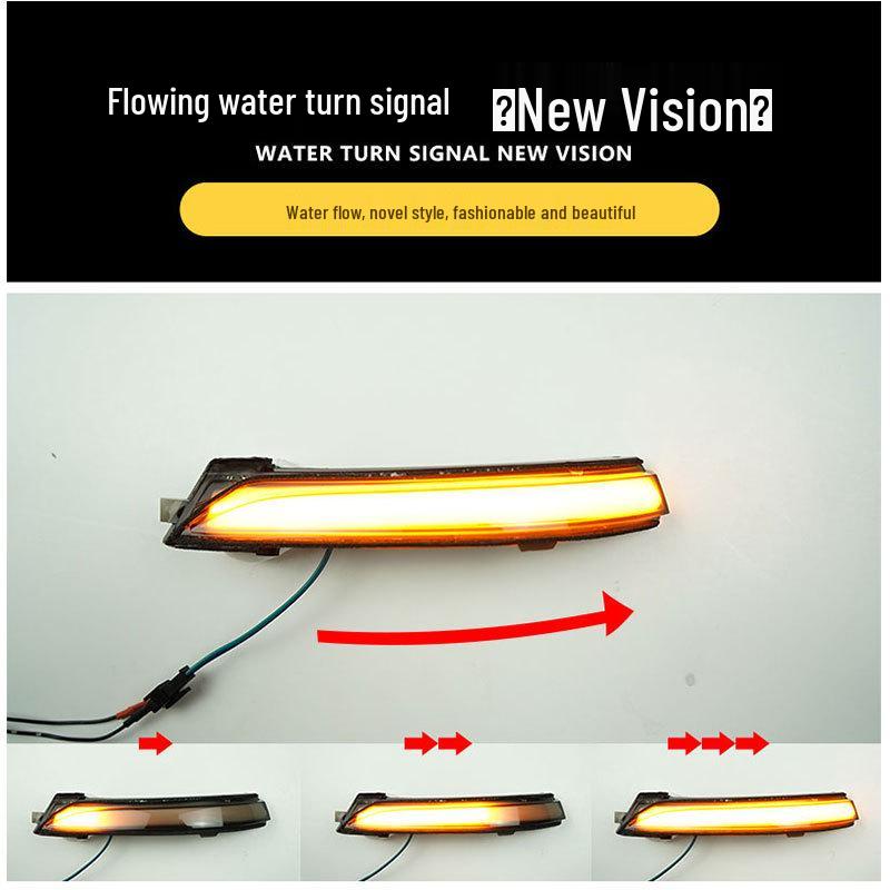 Hyundai Elantra Rearview Mirror Yellow Turn Signal Light