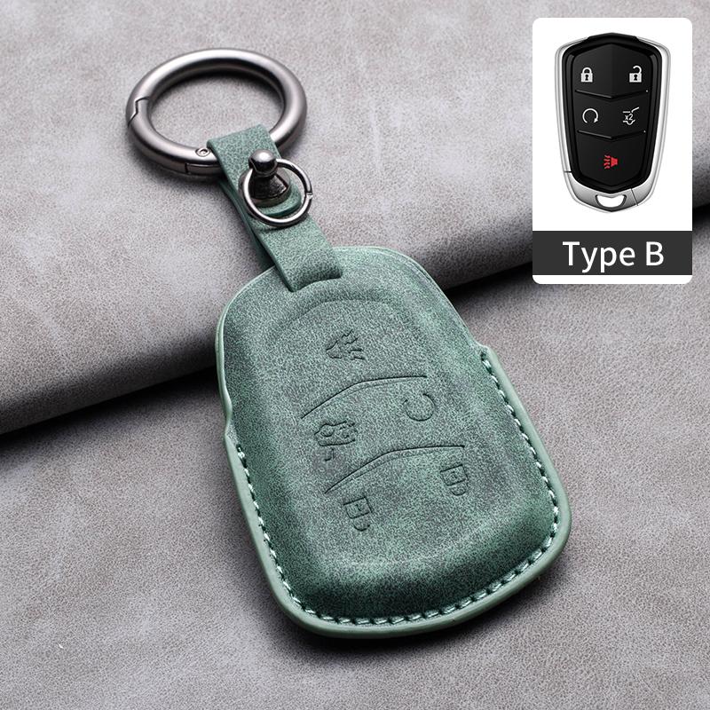 Новый чехол-накладка из овчины для автомобильного ключа-пульта для Cadillac ATS-L XTS XT5 CTS CT6 ATS 28T SRX Escalade 2015 Аксессуары для стайлинга