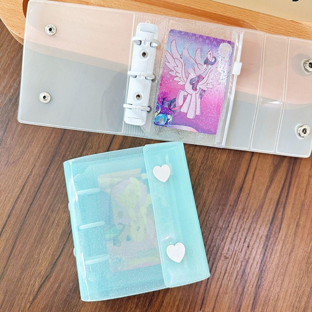 PVC Clear Idol Card Collect Book A8 Kpop Photocard Holder Cute Binder Photo Album Cover