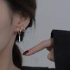 Чистые серьги для женщин, новые модные нишевые дизайны, высококачественные серьги, серьги, серьги, серьги, серьги