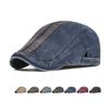 Spring Sunshade Cap British Style Painter Advanced Cap Men Women Peaked Cap