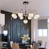 Simple and Modern Chandelier Creative and Personalized Main Light for The Lobby Bedroom Designer, Spherical Restaurant Lighting Fixtures
