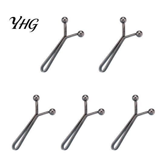 Damage Free Pants Clip 5/10Pcs Waist Tightener for Pants, Reusable Cincher No Loose Jeans, Sewing Trousers Leg Shortening Clamp Metal