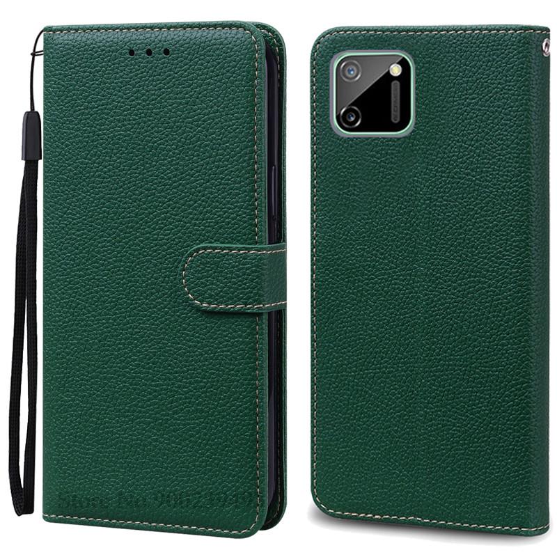 Чехол для Realme C11 Realme C11 2021, кожаный чехол-бумажник с откидной крышкой для Realme C11 2021, чехол Realme C11 2020, чехол Fundas