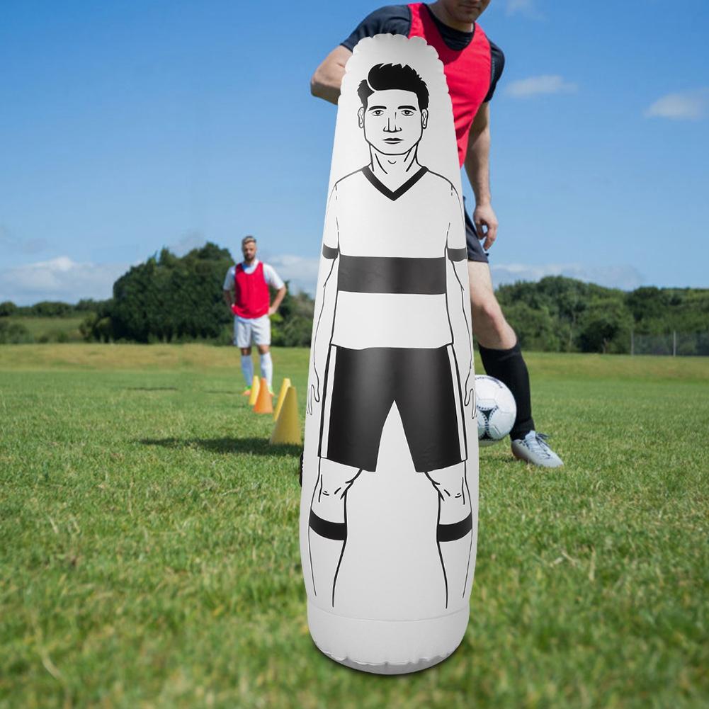 Inflatable Football Training Portable Soccer Kick Defender Wall for Football Practice EquipmentSingle Person Wall