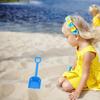 Sand Beach Toys Kids Plastic Digging Set Spade Sandbox Scoop Outdoor Summer Play Dig Bucket Snow Shovels Toys(Random Color)