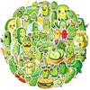 50 Pickle Pickle Cartoon Stickers Diy Luggage Notebook Water Cup Decorative Stickers