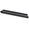 Panneau Modulaire - INTELLINET - I-PP KS-24 DLX - 1U - 24 Ports - Noir
