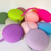 Silicone Soother Container Box Round Nipple Storage Bag New Baby Pacifier Holder  for Outdoor