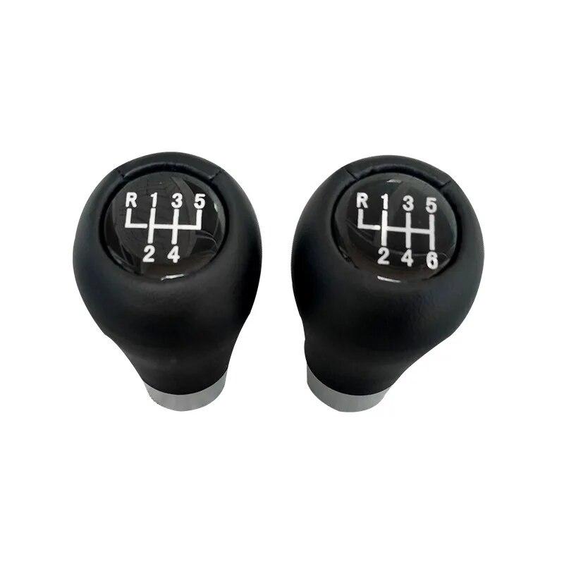 Car Leather Manual Gear Shift Knob For BMW 1 3 5 6 Series E30 E32 E34 E36 E38 E39 E46 E53 E60 E63 E83 E84 E87 E90 E91 E92 F30