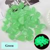 100pcs Luminous Stones Glow In The Dark Pebbles Stones Fluorescent Rocks for Fish Tank Aquarium Aquatic Landscape Home Decor