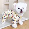 Pet Dog Dog Clothes Small Dog Summer Thin Teddy Bear Four-legged Jumpsuit