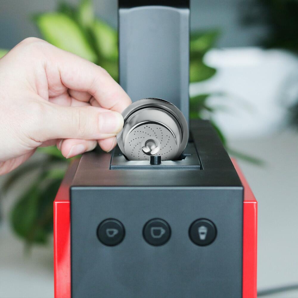 i Cafilas [YK01] Многоразовые кофейные капсулы, многоразовый фильтр, кремница из нержавеющей стали 304 для Lavazza Blue Espresso Point Tchibo Cafissimo K Fee