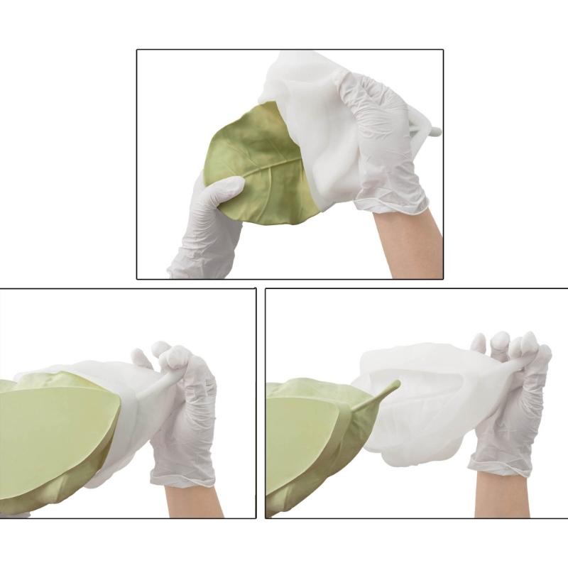 Формы для подставок для украшений, Формы для подносов для украшений, Формы для литья из смолы в форме листьев, Силиконовые формы для изготовления подносов своими руками