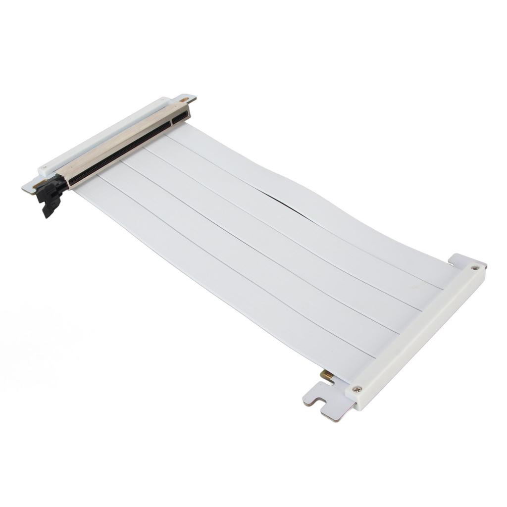 PCIE 4.0 X16 Riser Cable Высокоскоростной гибкий двухсторонний 180-градусный удлинительный кабель для графического процессора RTX