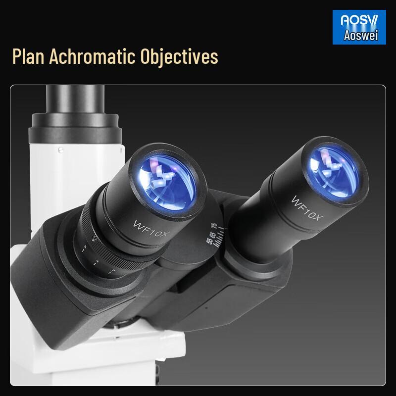 AOSVI Trinocular Inverted Metallurgical Microscope