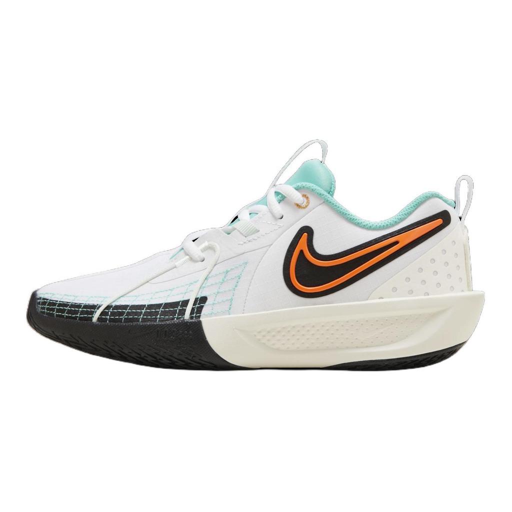 Nike GT Cut 3 GS White Orange Frost Green Kids Sneakers Black Sail All-Orange HM3723-101